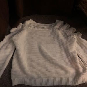 White Knit Sweater